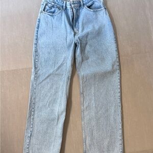 Abercrombie & Fitch Light Blue High Rise Jeans